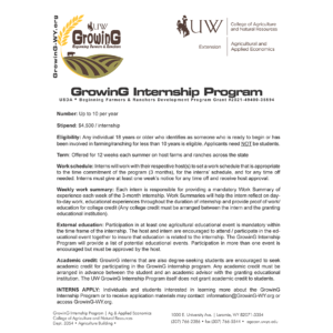 IMAGE: Growing Internship Overview first page