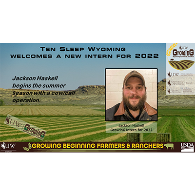 IMAGE: Growing Beginning Farmers and Ranchers in Wyoming social media post